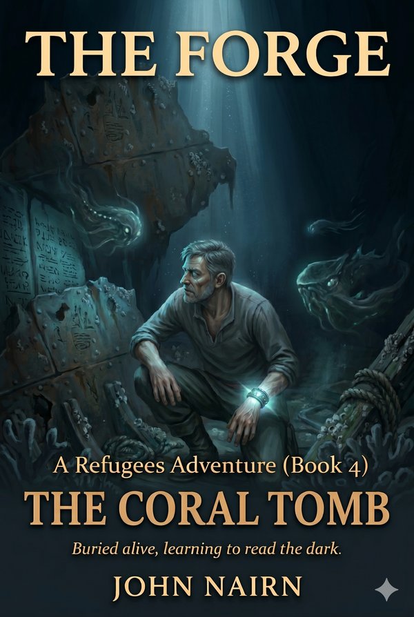 Cover of Book 4: The Coral Tomb